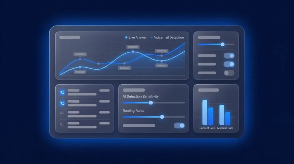 Live Answer vs Voicemail Detection in AI Predictive Dialers