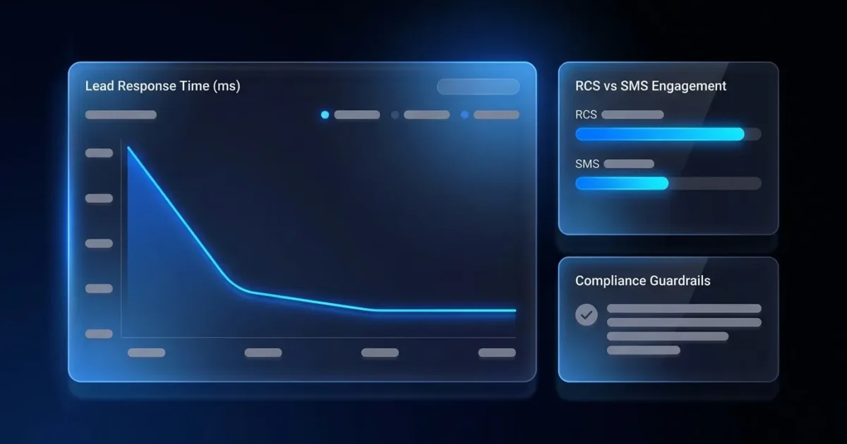 RCS Outbound Lead Response Time: The 2026 Benchmark