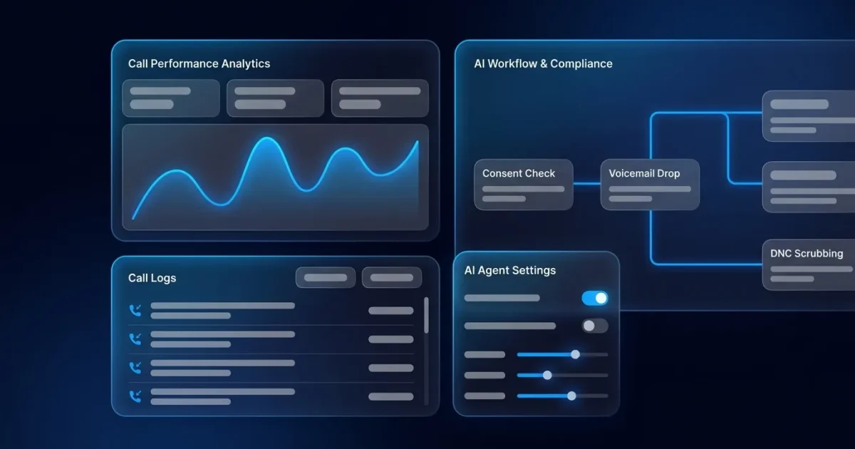 AI Power Dialer Voicemail Drops: Infrastructure Guide