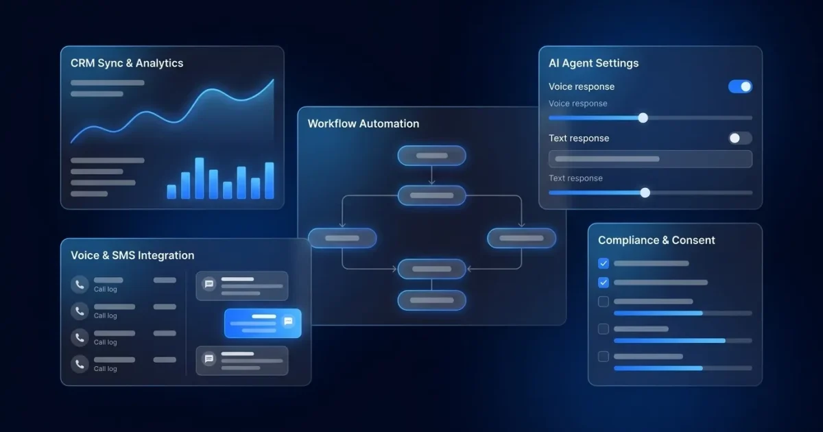 Plura AI Voice, SMS, and CRM Integration: Technical Guide