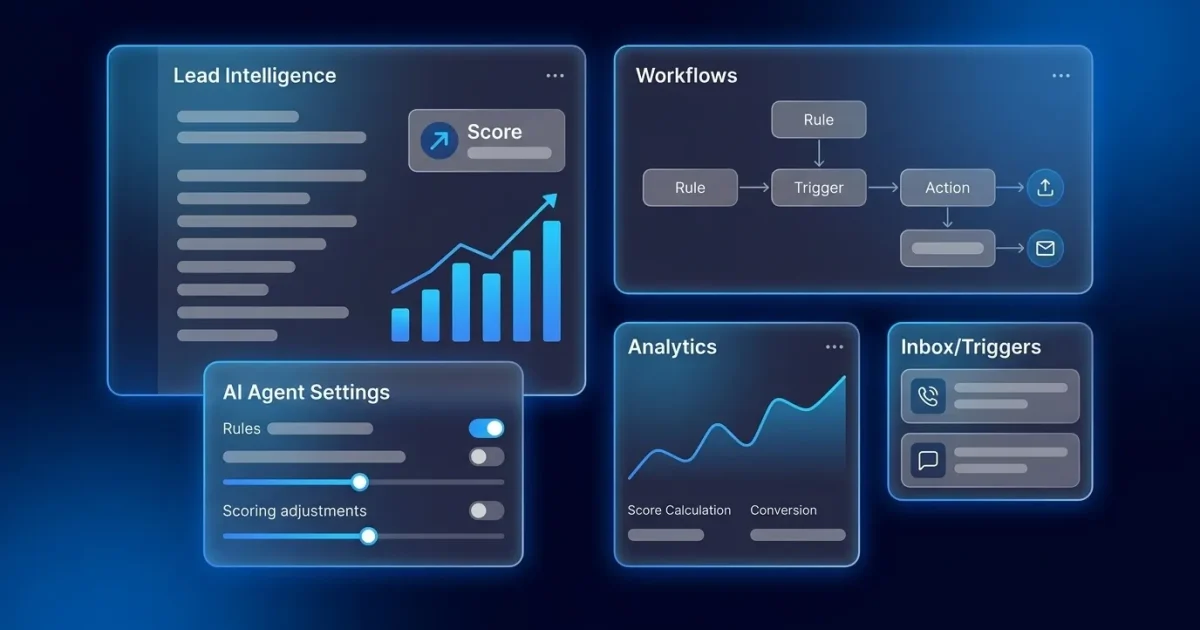 Lead Scoring Automation Tools: AI, Rules, and Triggers